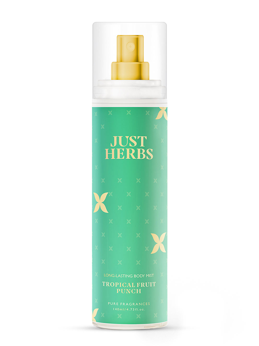 Just Herbs Long Lasting Tropical Fruit Punch Body Mist - For Men & Women (140 ml)