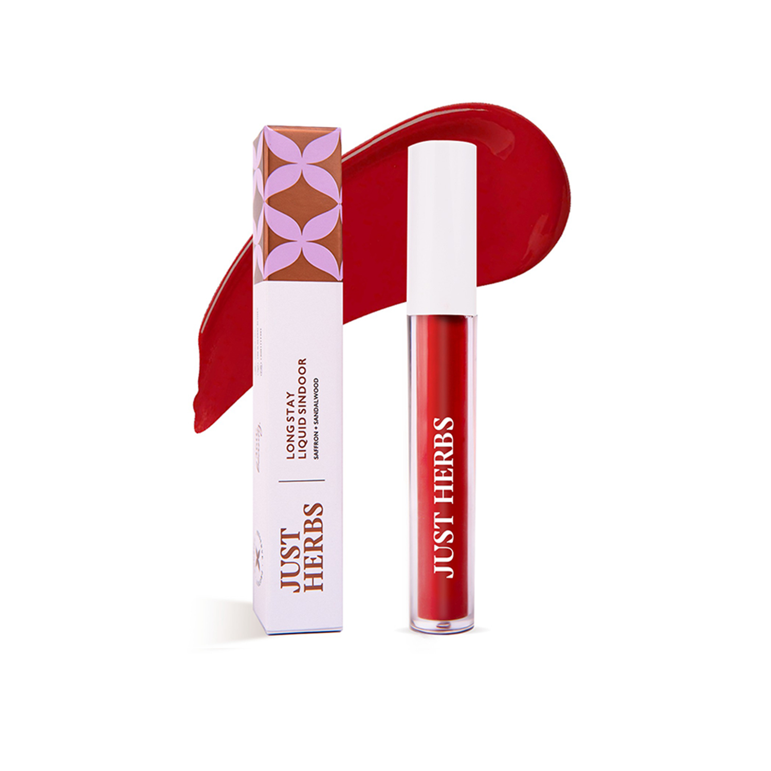 Just Herbs Long Stay Liquid Sindoor - 02 Scarlet Maroon