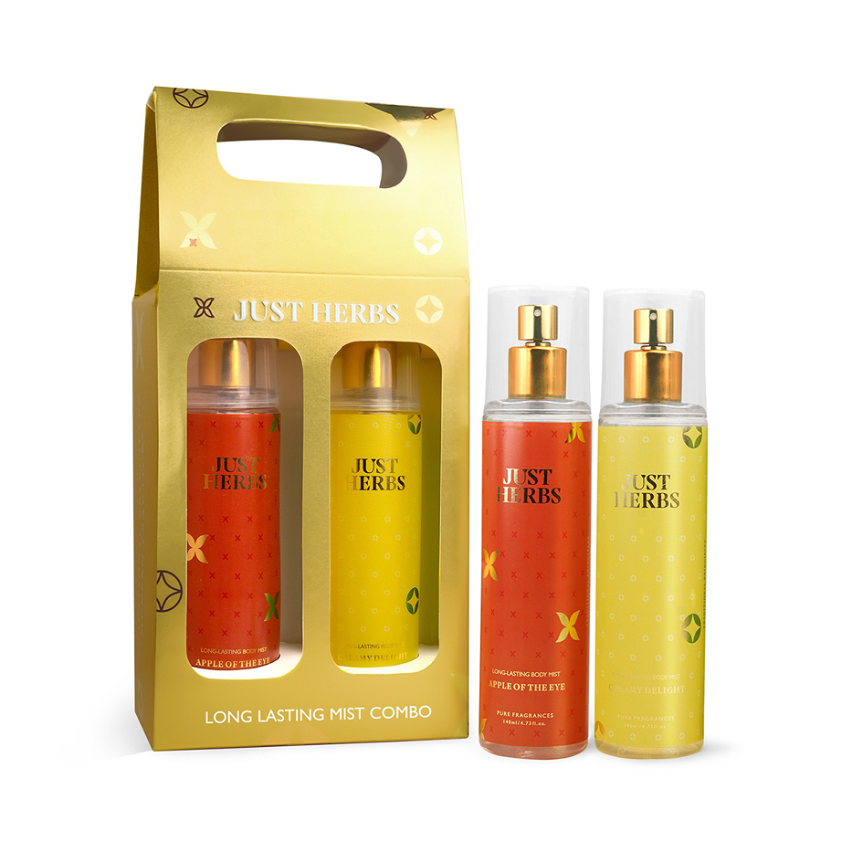 Just Herbs Long Lasting Mist Combo (Fresh & Floral Set)