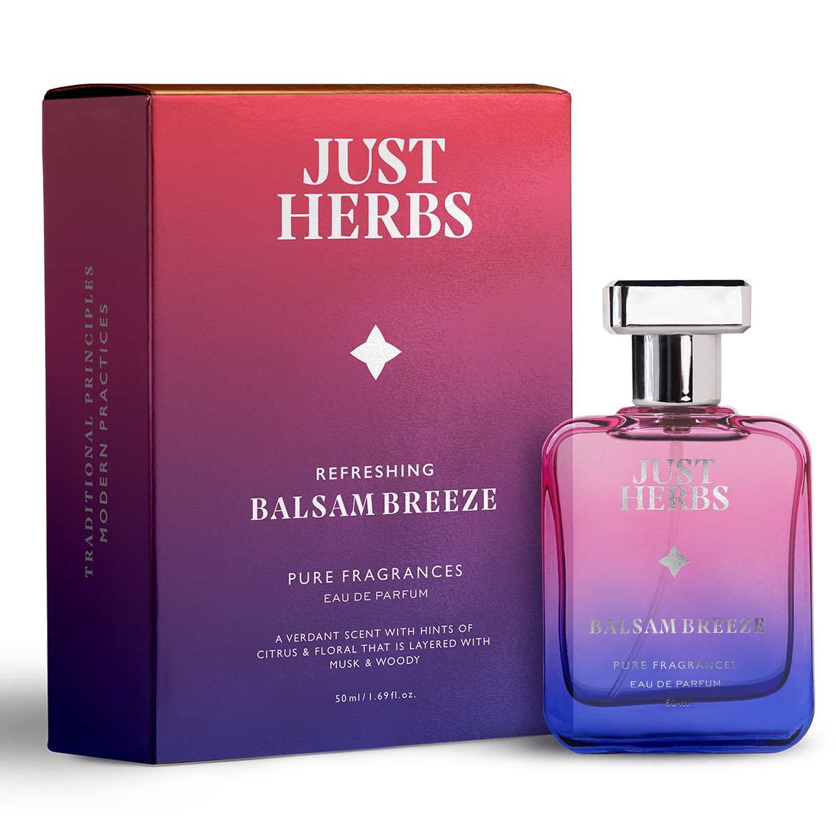 Just Herbs Refreshing Balsam Breeze Eau De Parfum - 50 ml