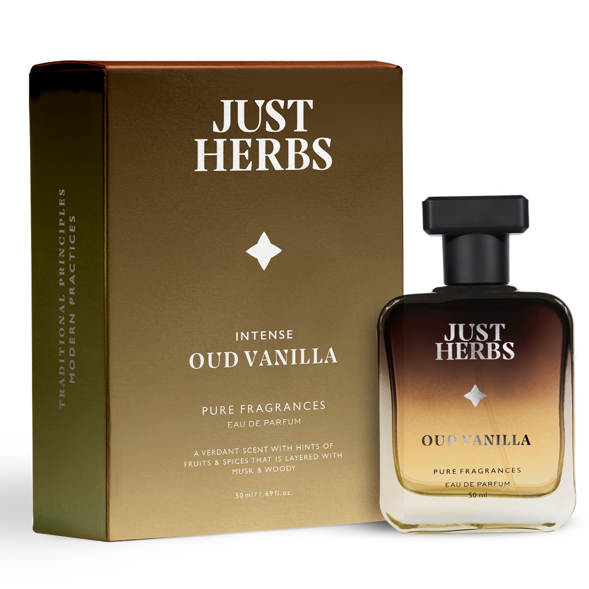 Just Herbs Intene Oud Vanilla Eau De Parfum - 50 ml