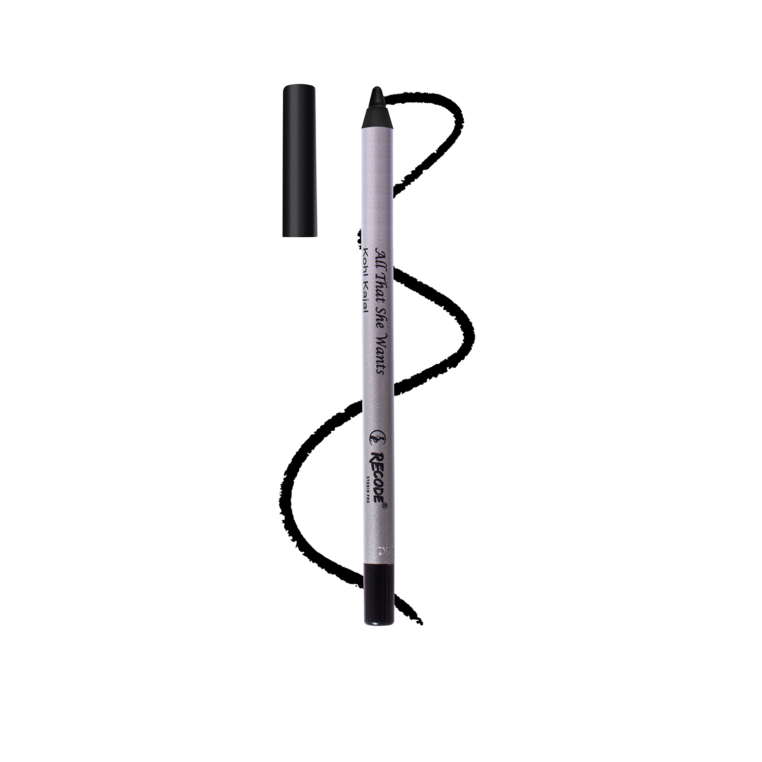 Recode Black Kohl Kajal Pencil (Made in Germany) All That She Wants 1.20 G