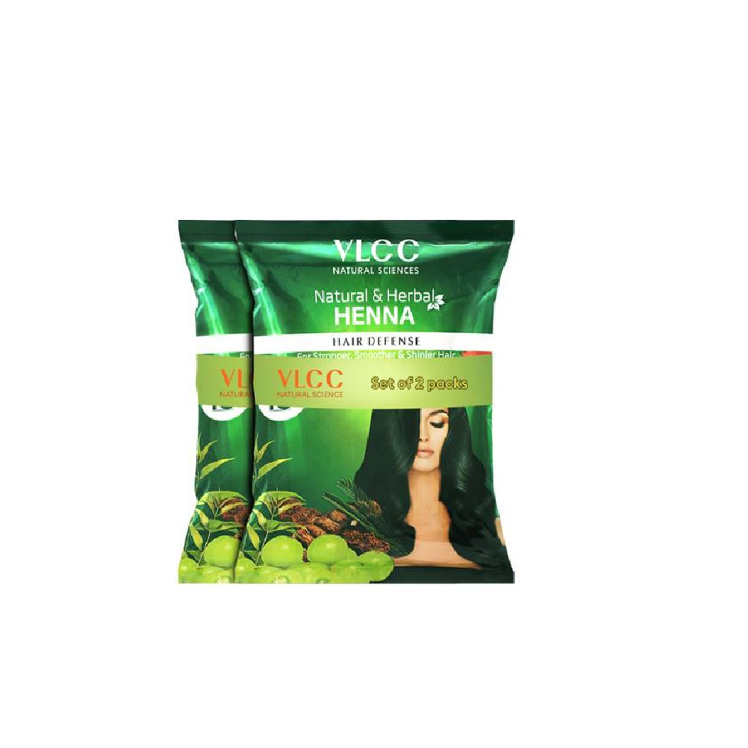 VLCC Natural & Herbal Henna - Buy 1 get 1 Free - 240 g