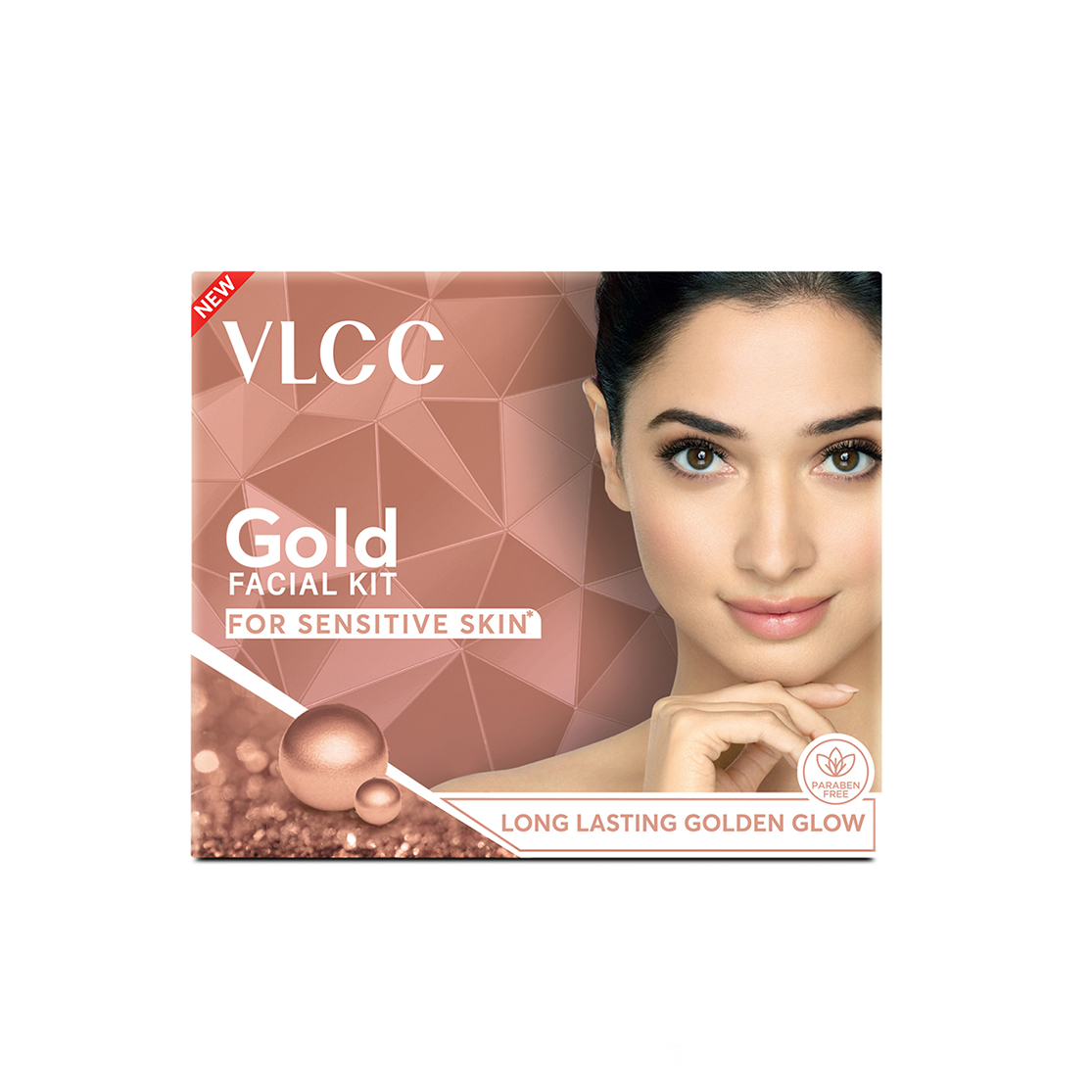 VLCC Gold Facial For Sensitive Skin – 60g - No Alcohol & Paraben