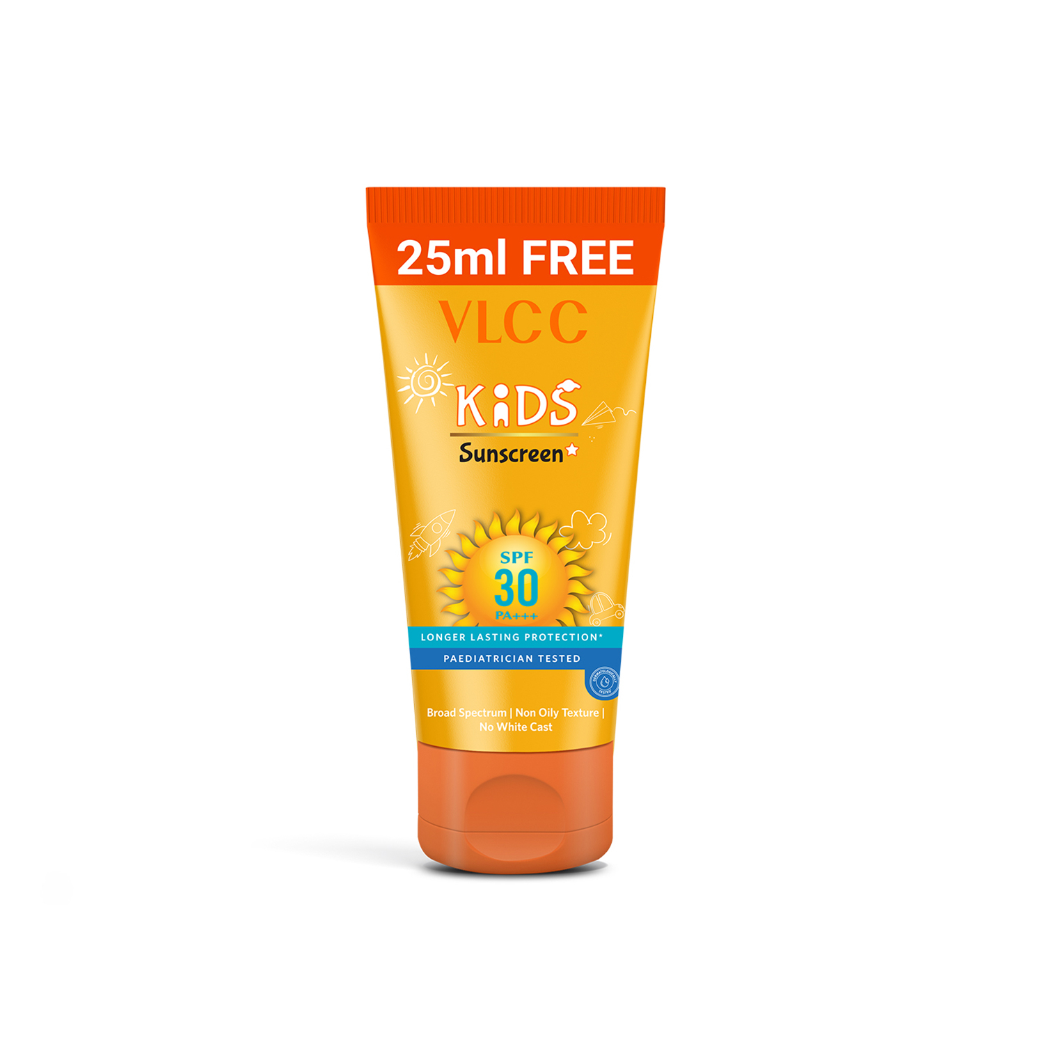 VLCC Kid's Sunscreen SPF 30 PA +++| Dermatologically safe sunscreen for kids