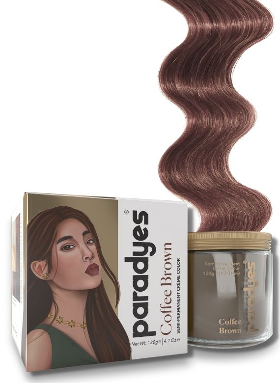 Paradyes Coffee Brown Jar only 120 gm , Coffee Brown ()