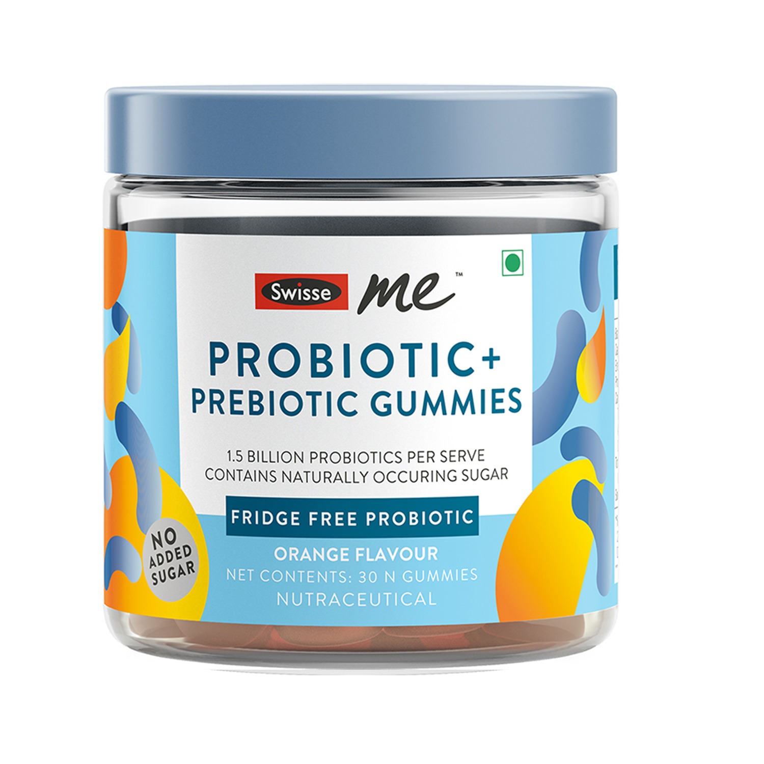 SwisseMe Probiotics Prebiotic Gummies - Probiotic Supplement