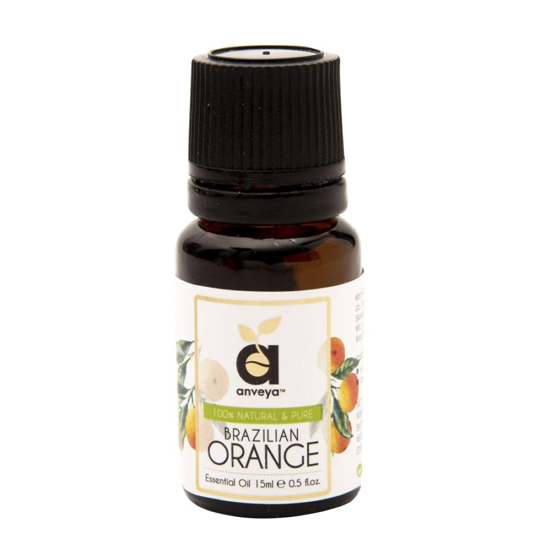 Anveya Orange Essential Oil (15ml)