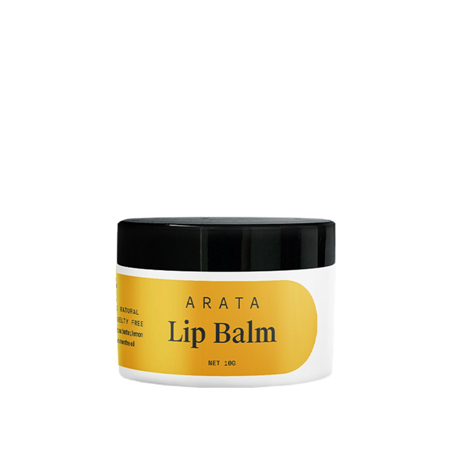 Arata Natural Lip Balm with Intense Moisturizing (10gm )