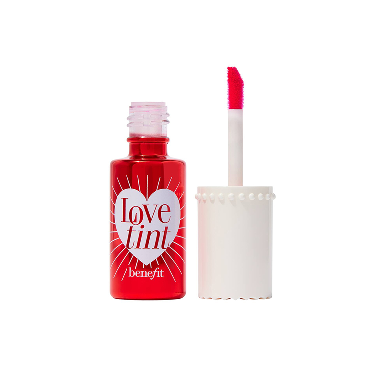 Lovetint Lip & Cheek Stain - Fiery Red 