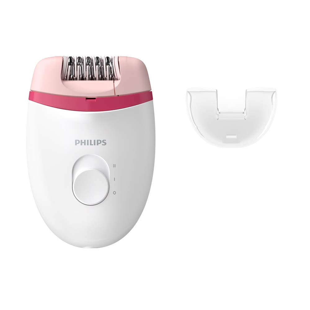 Satinelle Corded Compact Epilator - White/Pink