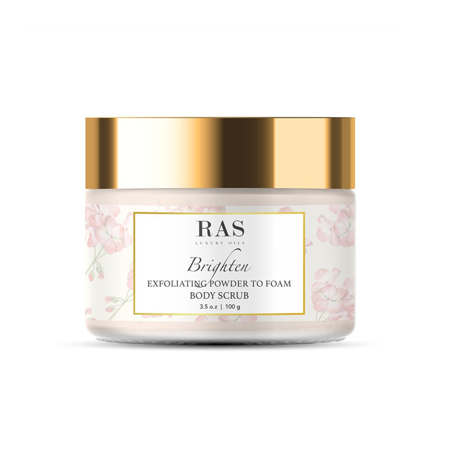 Brighten Exfoliating Powder To Foam Body Scrub 100gm