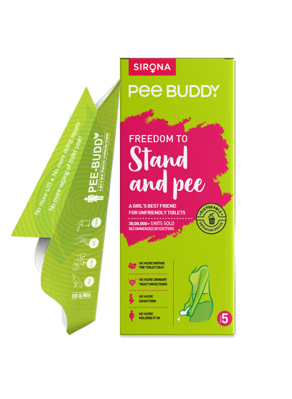 Disposable Urination Device For Women (5 Funnels)