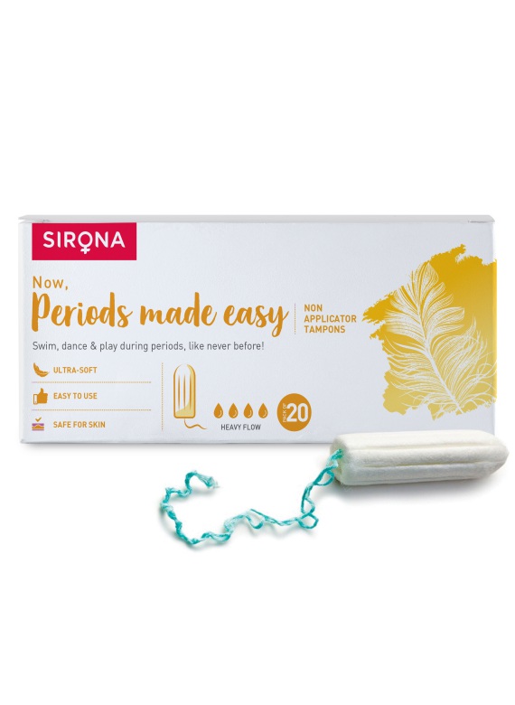 Sirona FDA Approved Premium Digital Tampon (Heavy Flow) - 20 Tampon