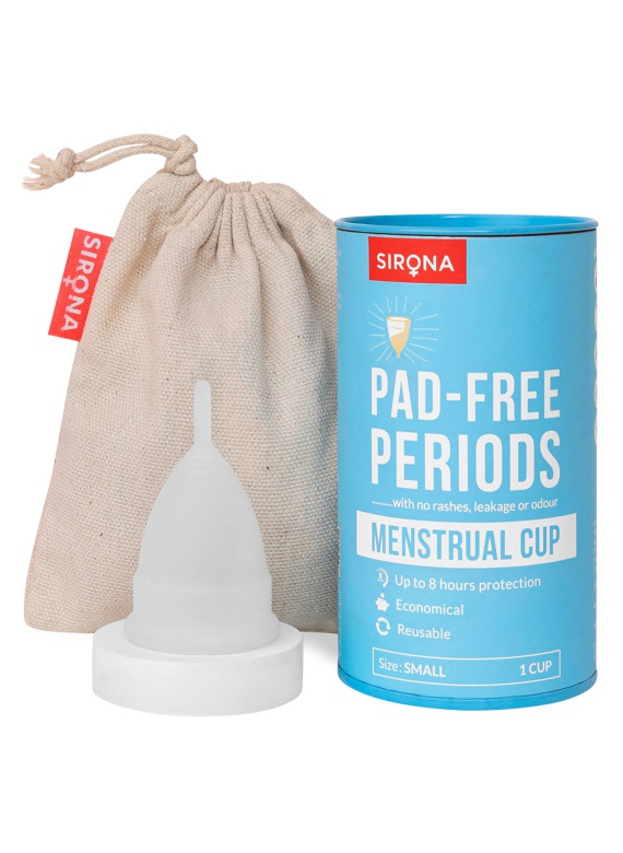Reusable Menstrual Cup with Medical Grade Silicon - Small (1 Unit)