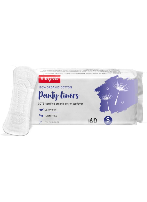 Sirona Ultra Thin Premium Panty Liners (Regular Flow) Ã¢â‚¬â€œ 60 Counts - Small