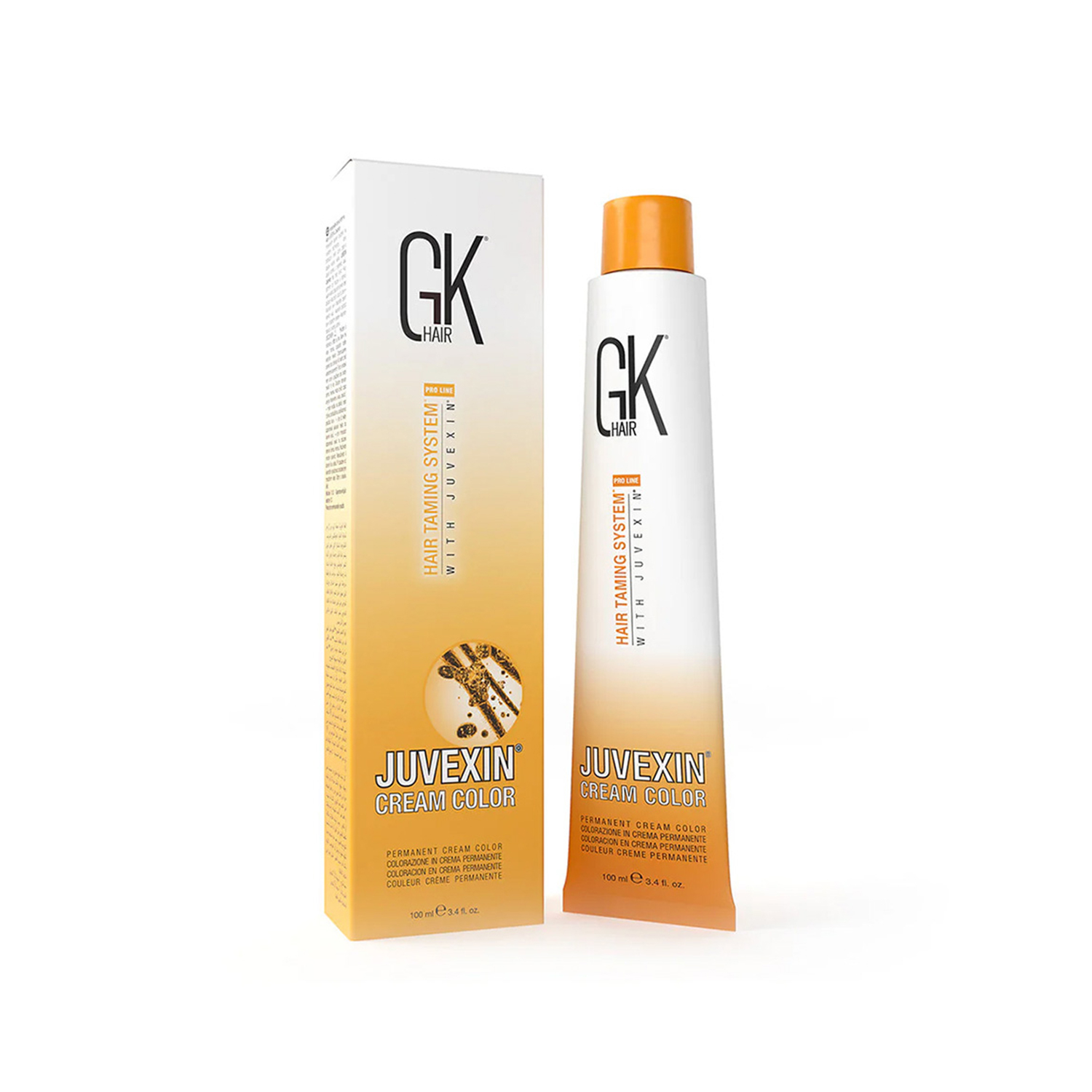 GK Hair Cream Color - 8.43 Golden Copper Light Blonde 100 ML