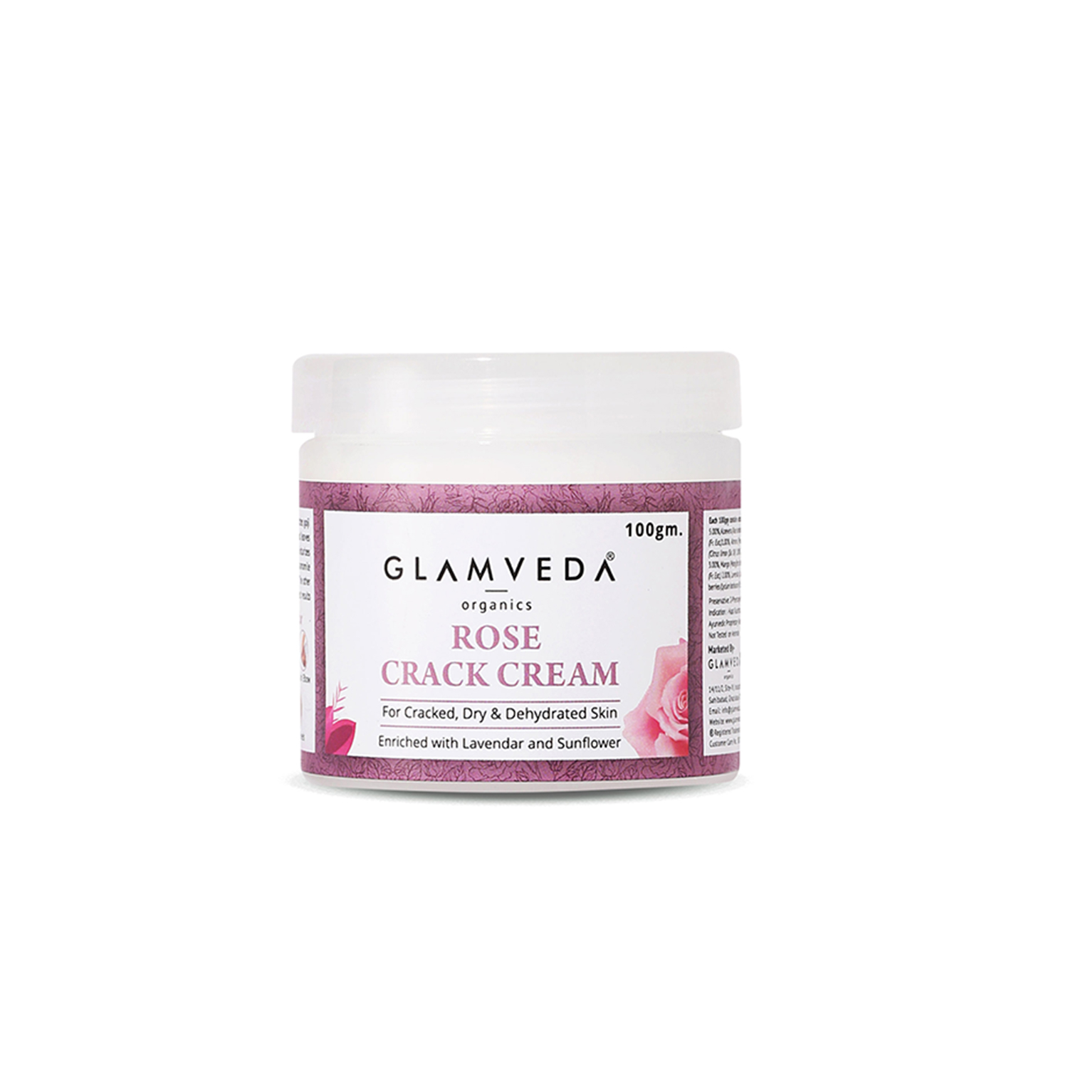 Glamveda Rose Hand & Foot Crack Cream