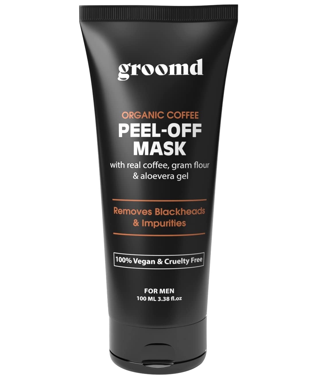 Groomd Oragnic Coffee Peel-Off Mask (100 ml)
