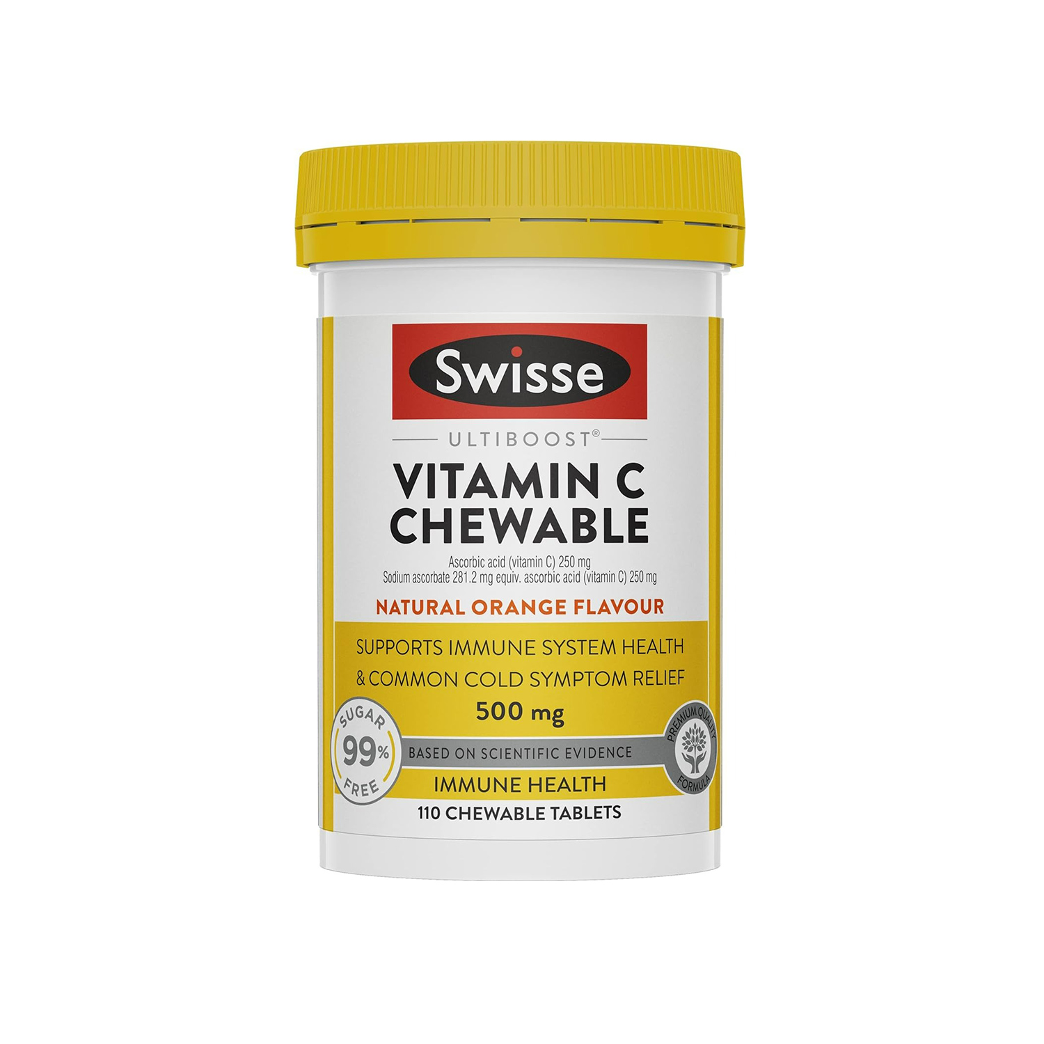 Swisse Ultiboost Vitamin C Chewable tablets - 110 tablets