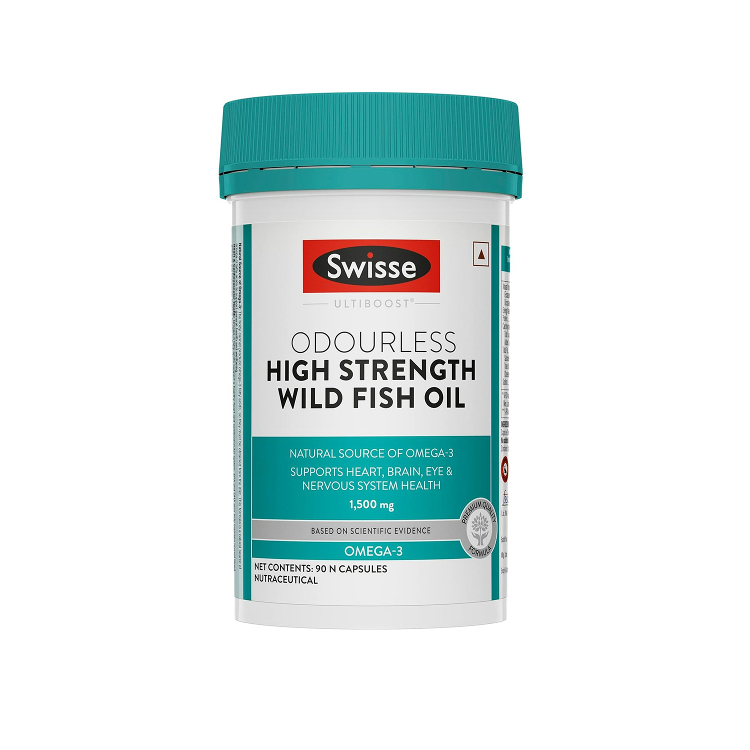 Swisse-ultiboost-odourless-high-strength-wild-fish-oil -90-capsules