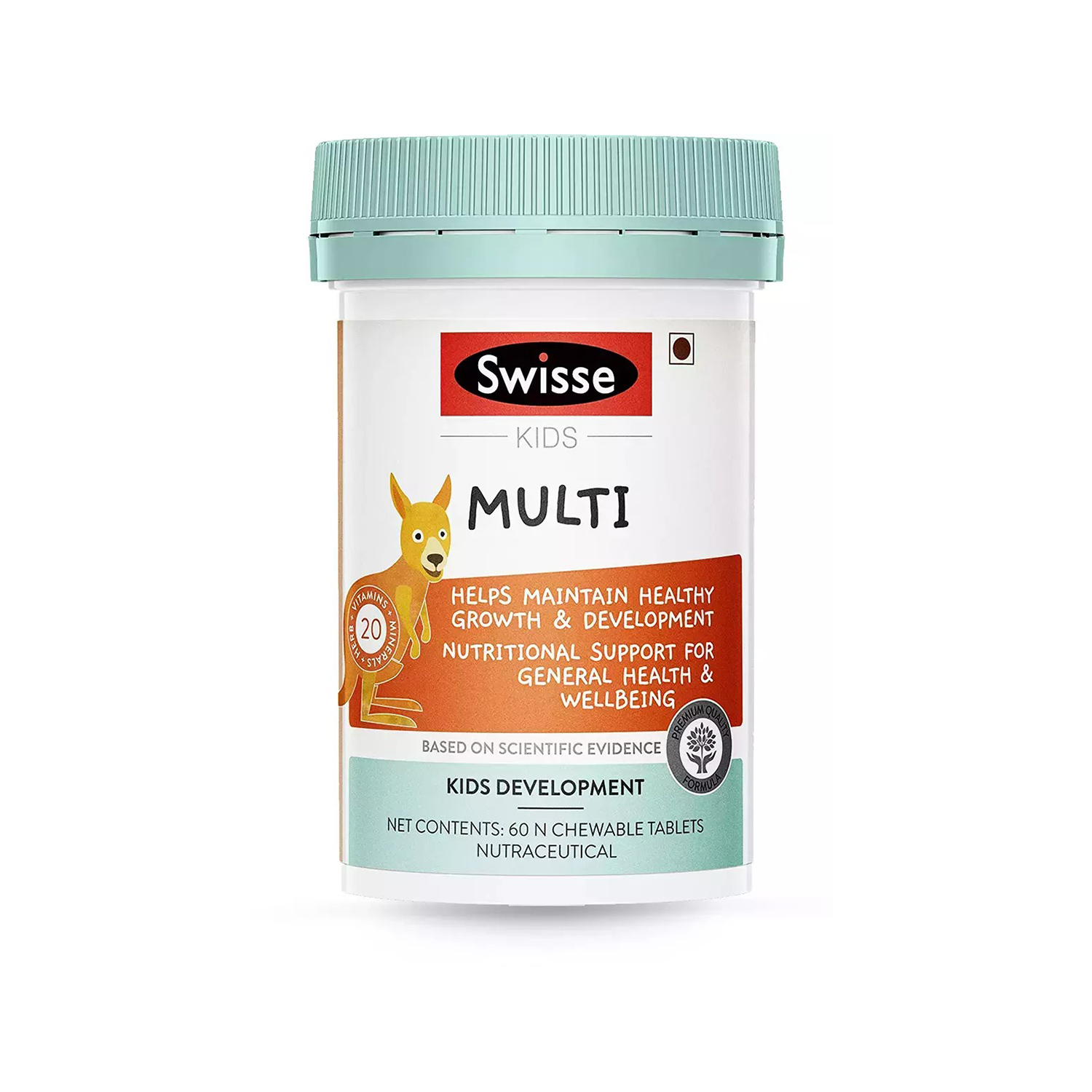 Swisse Kids Multi supplements - 60 Chewable Tablets