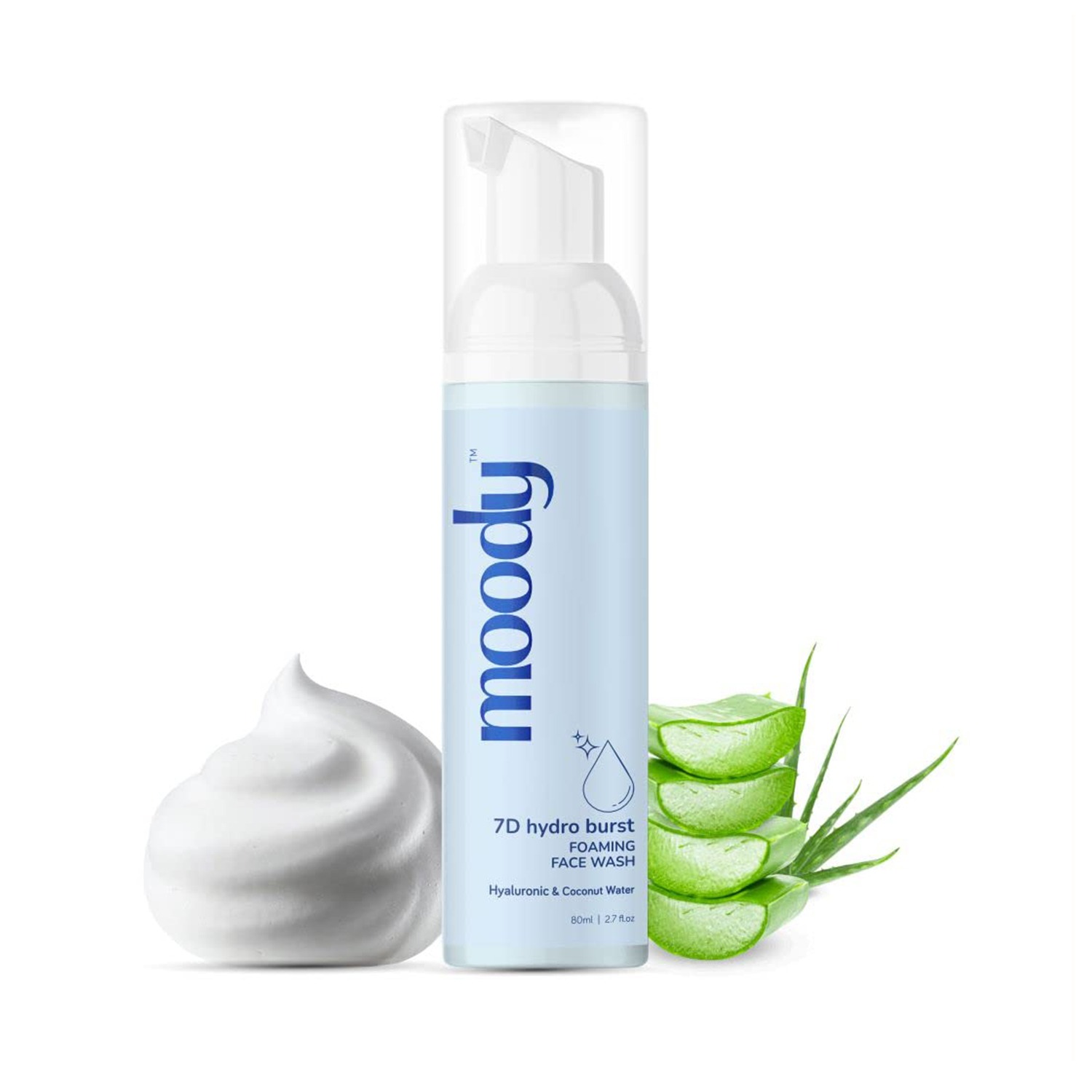 Hydro Burst Foaming Face Wash with 2% Hyaluronic Acid