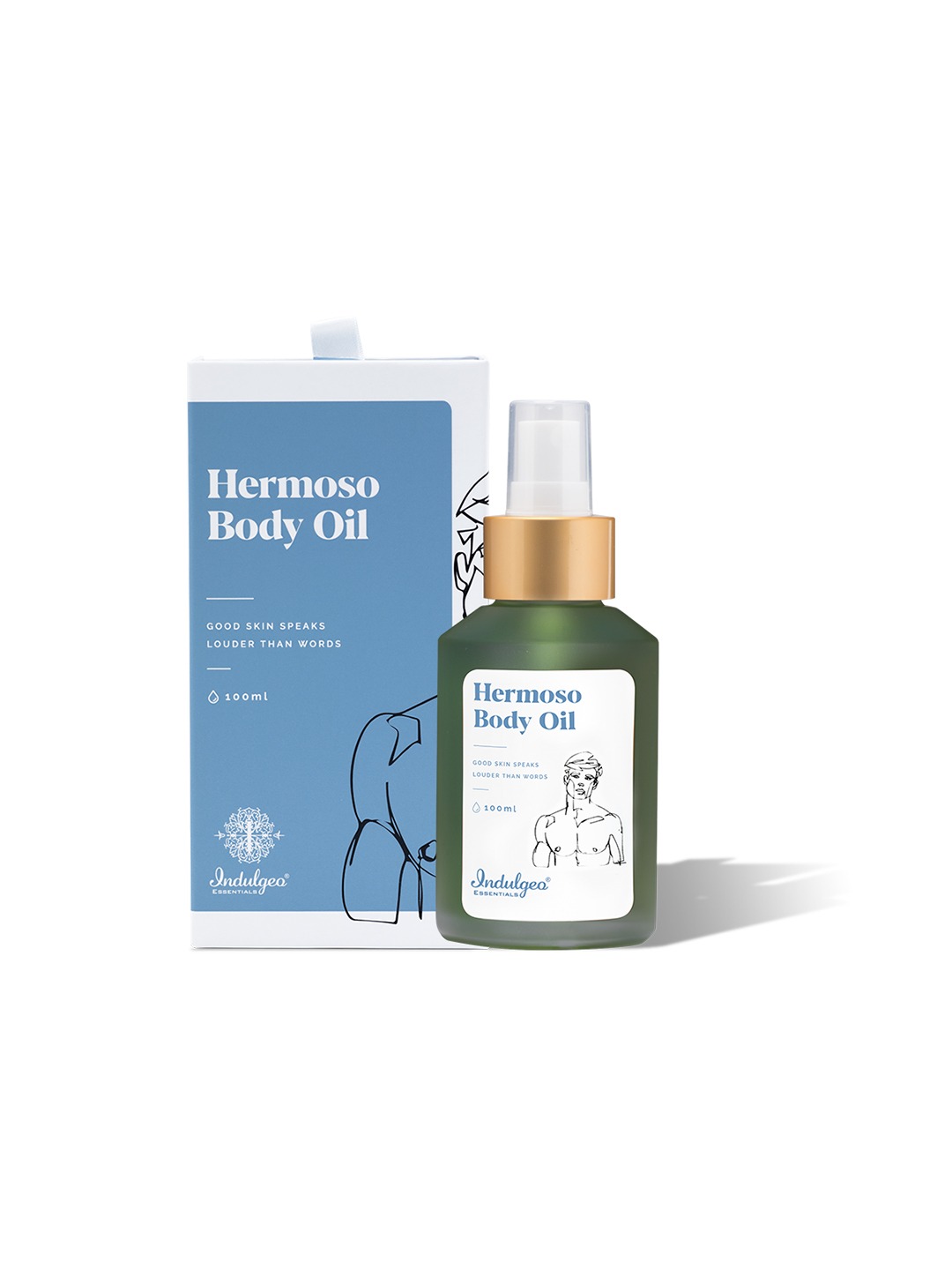 Indulgeo Essentials Hermoso Body Oil â€“ For Men