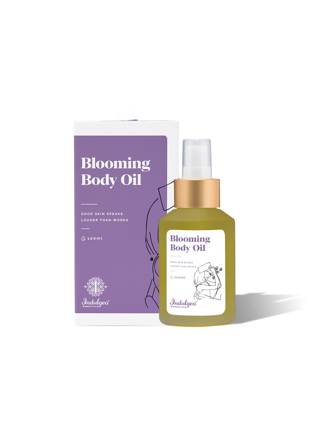 Indulgeo Essentials Blooming Body Oil â€“ For Kids Between 7-18
