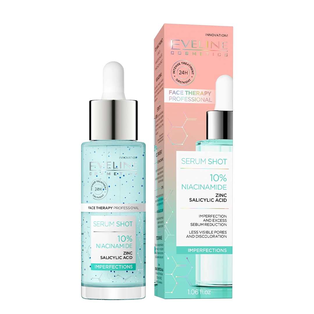 Eveline Cosmetics Serum Shot 10% Niacinamide Imperfections 30Ml 