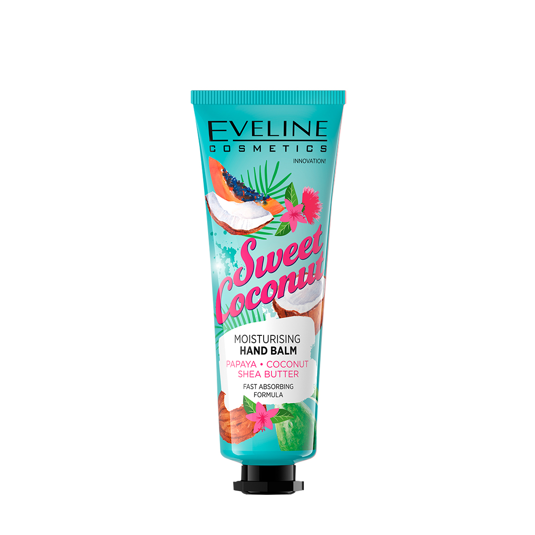Eveline Cosmetics Sweet Coconut Hand Balm 50Ml