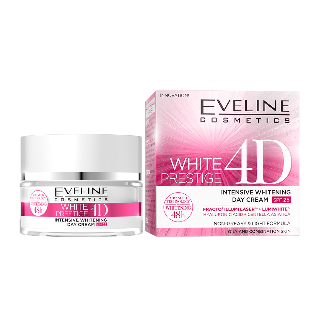 Eveline Cosmetics White Prestige 4D Intensive Whitening Day Cream 50Ml