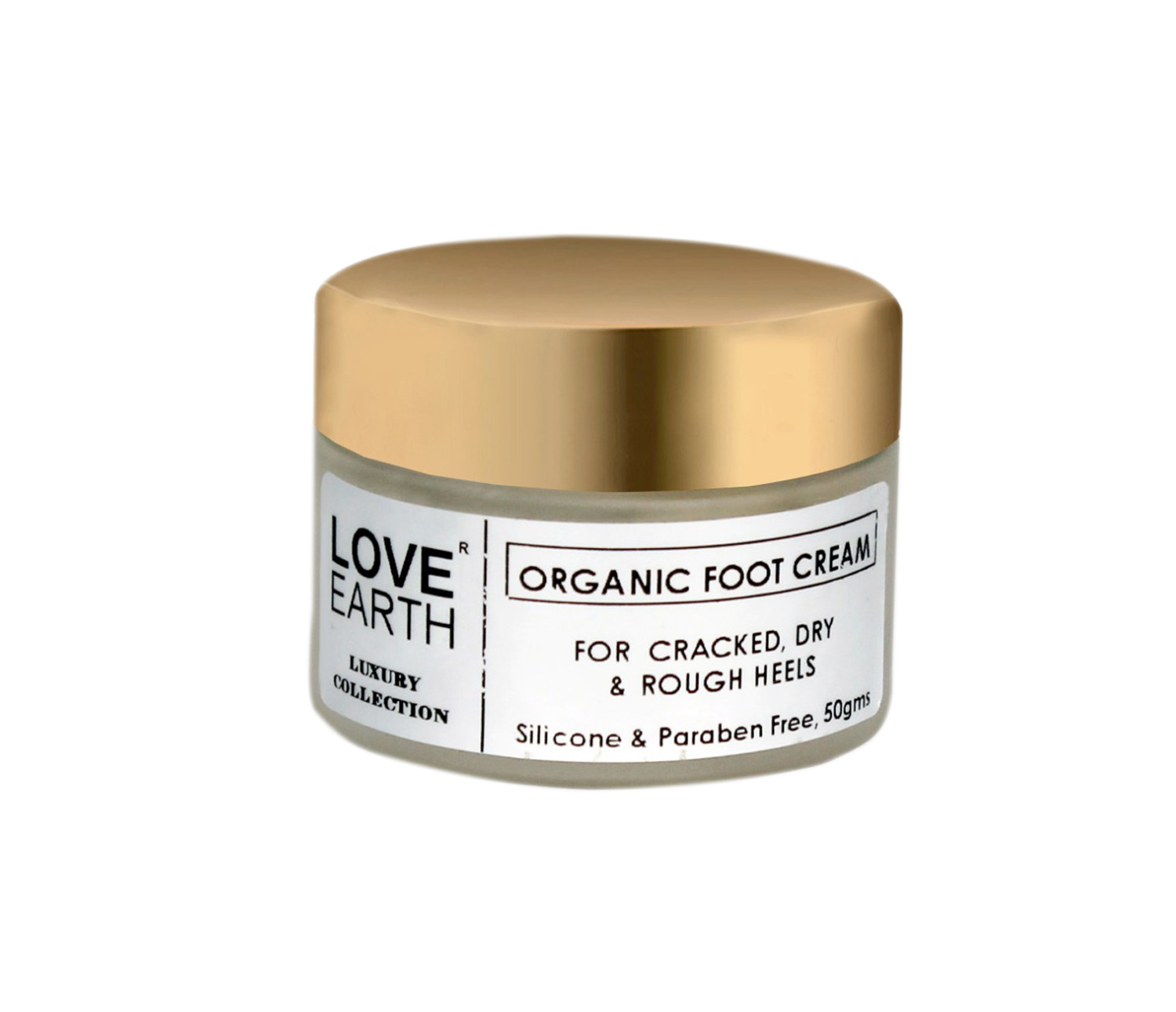 Love Earth Organic Foot Cream (50gm)