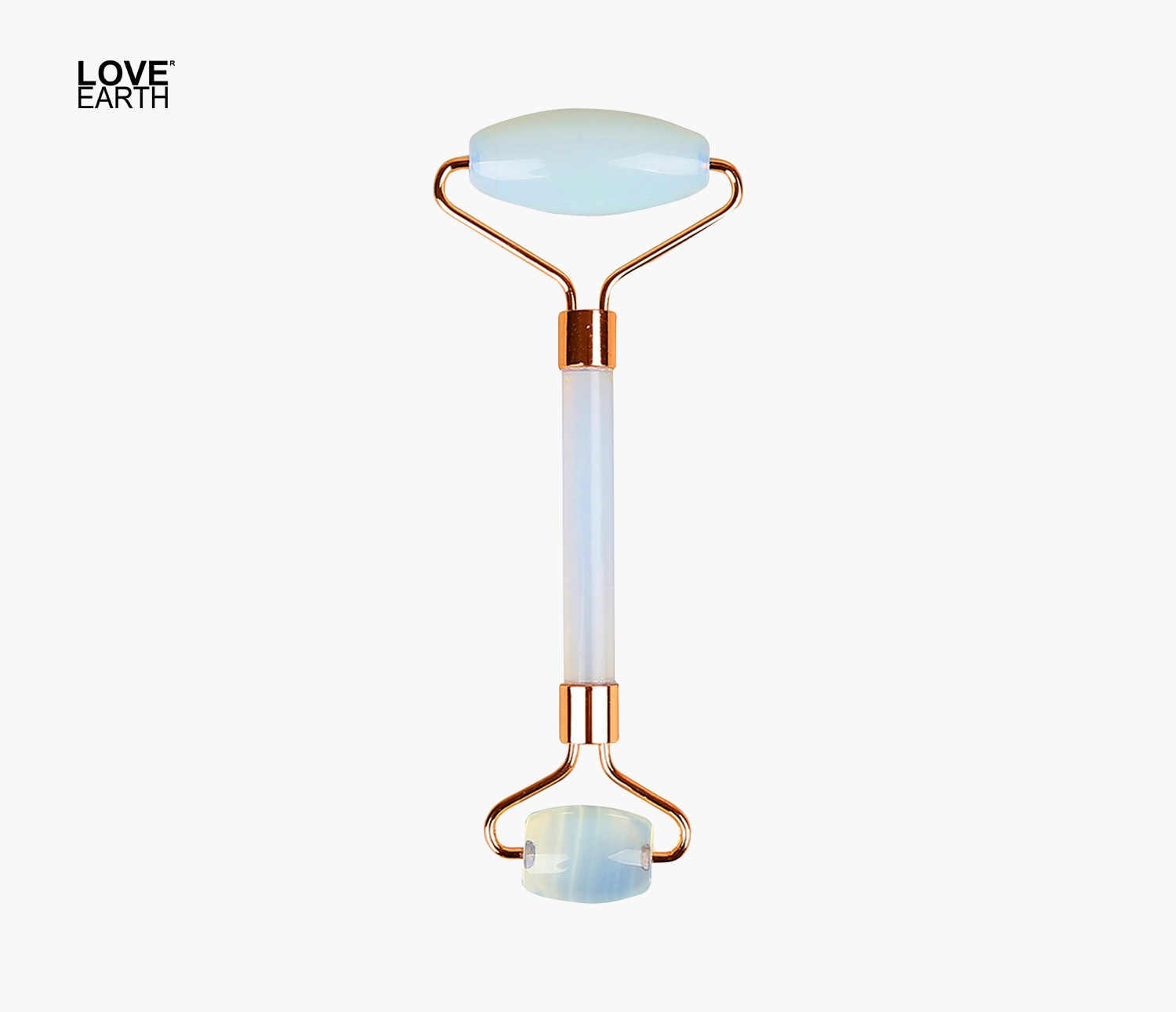 Love Earth Opalite Face Roller Massage Tool With Opalite Stone
