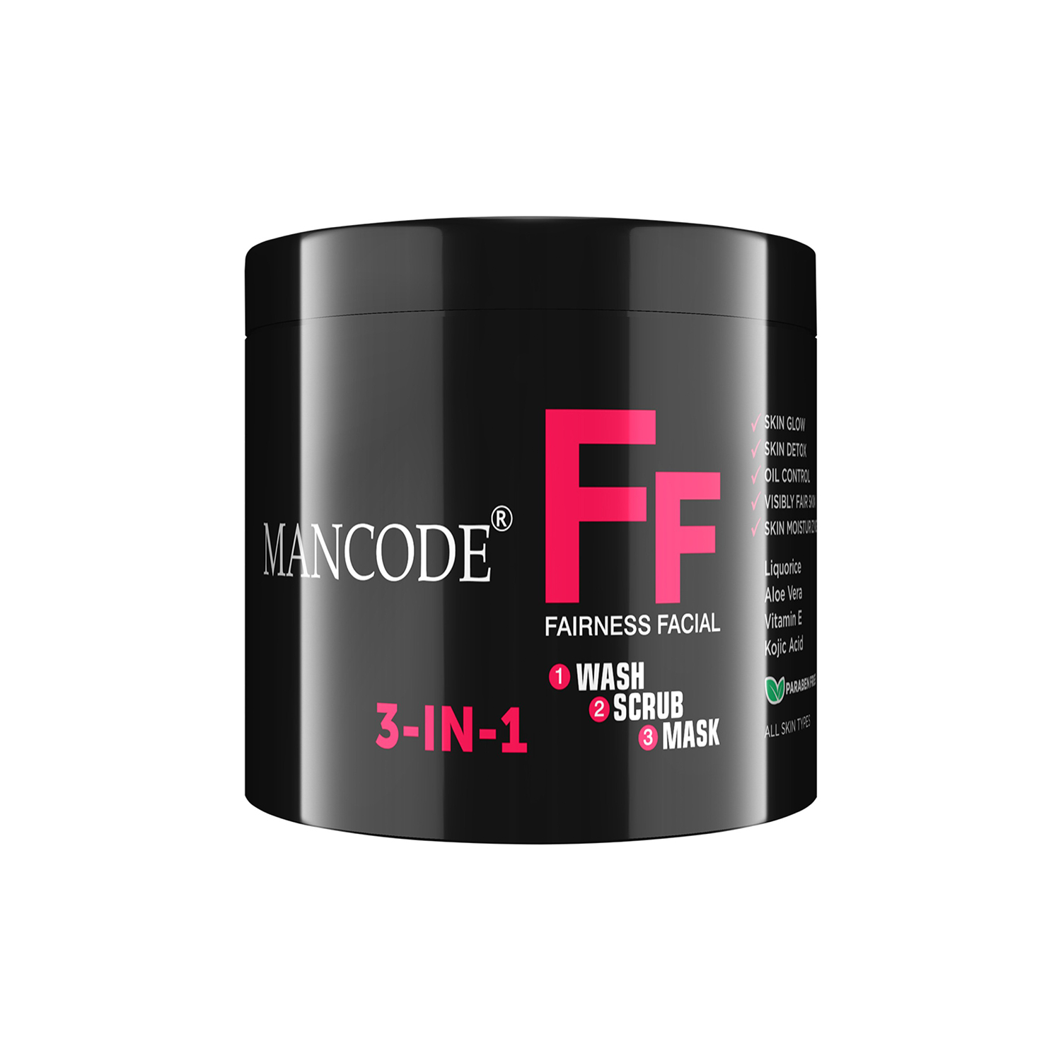 Mancode 3 In 1 Fairness Cream, 100gm