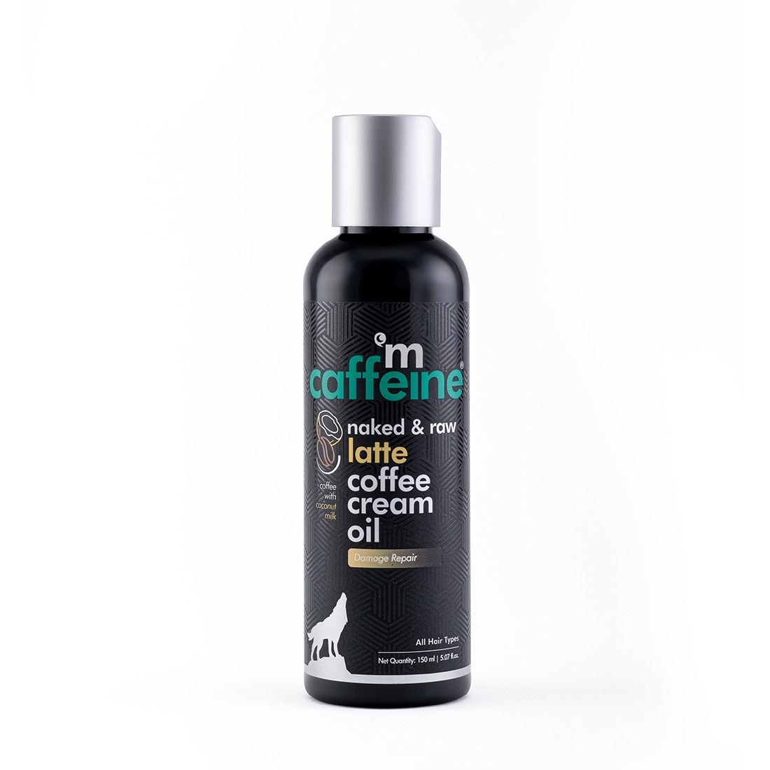 mCaffeine Pre Shower Latte Coffee Scalp & Hair Cream Oil for Damage Repair