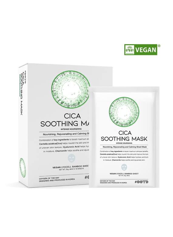 OOTD Cica Soothing Mask (Pack of 10)
