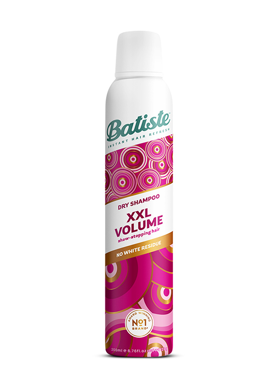Batiste Instant Hair Refresh Dry Shampoo for All Hair Types, Fresh and High Loft Volume XXL Absorbs Oil Between Washes, Waterless Shampoo - 200 ml