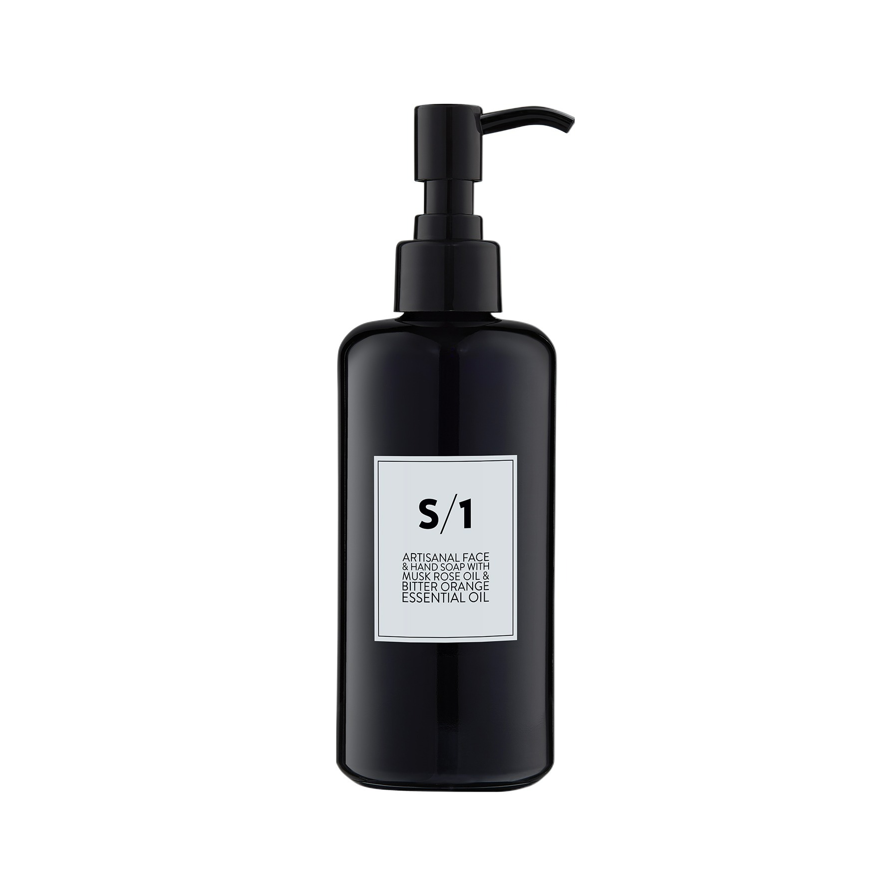 S/1 Artisanal Face and Hand Soap with Rose Musk Oil & Bitter Orange Essential Oil