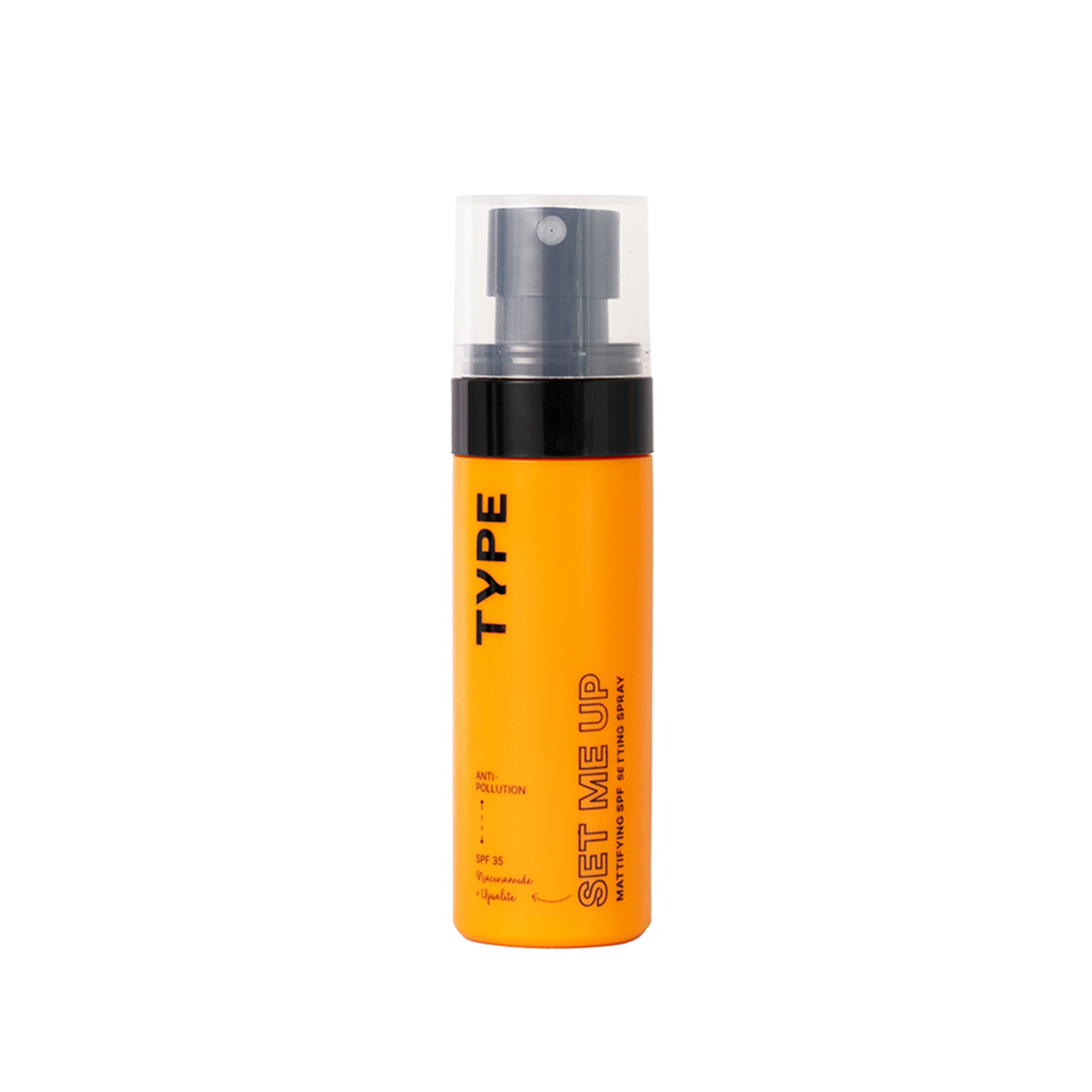 TYPE BEAUTY SET ME UP MATTIFYING SPF SETTING SPRAY