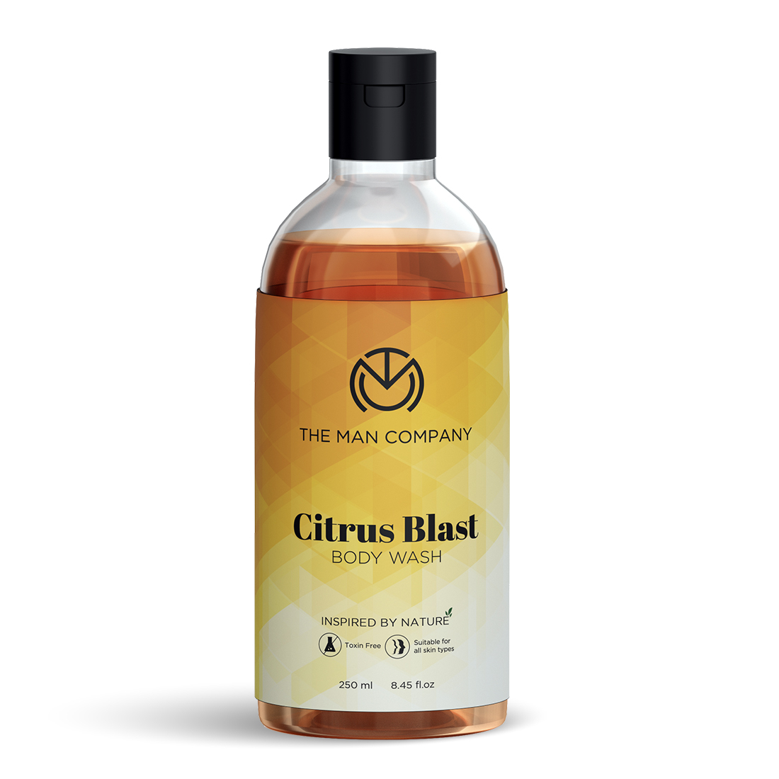 The Man Company Citrus Blast Body Wash for Energized Mornings - 250 ml
