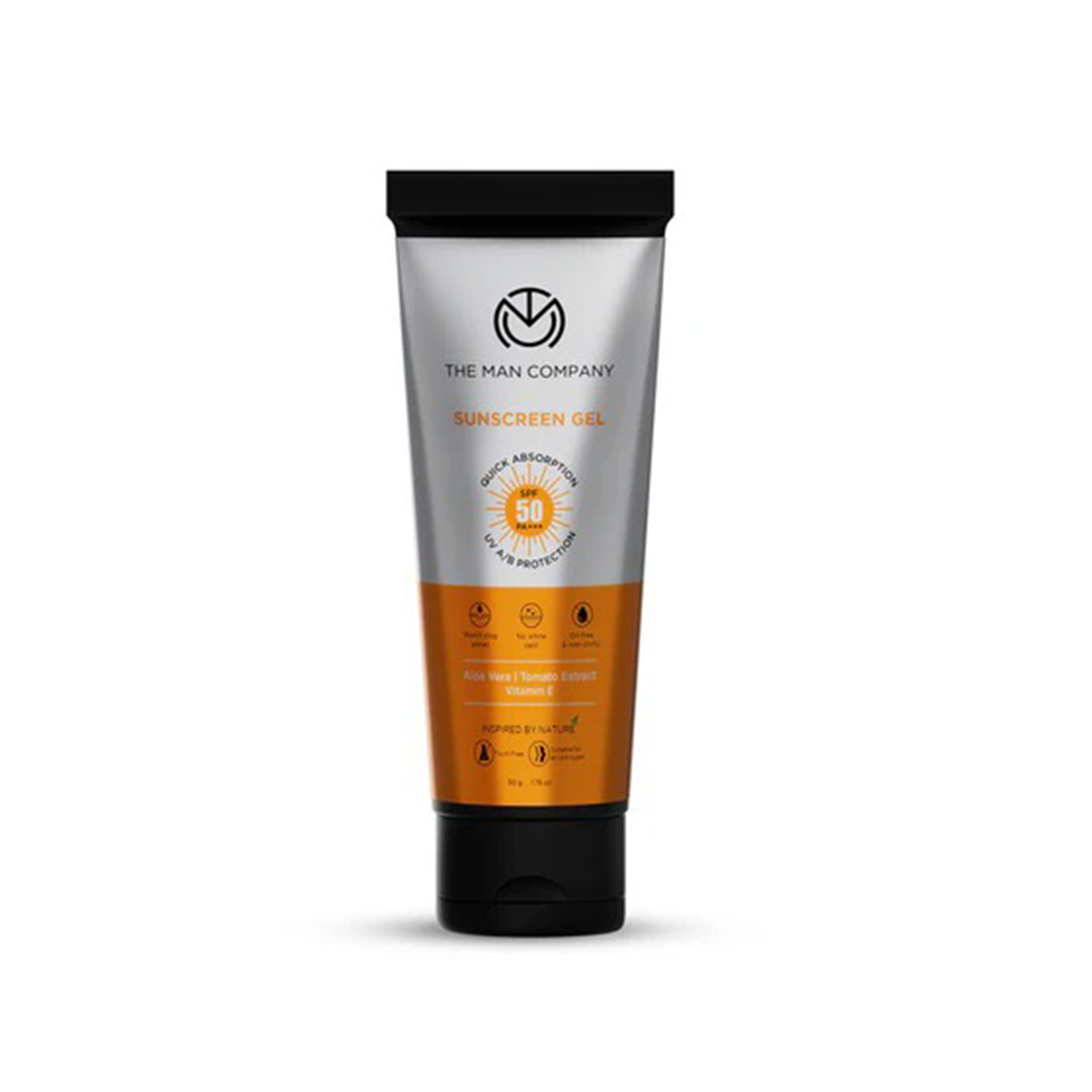 The Man Company Sunscreen Gel SPF50, PA+++ 50g