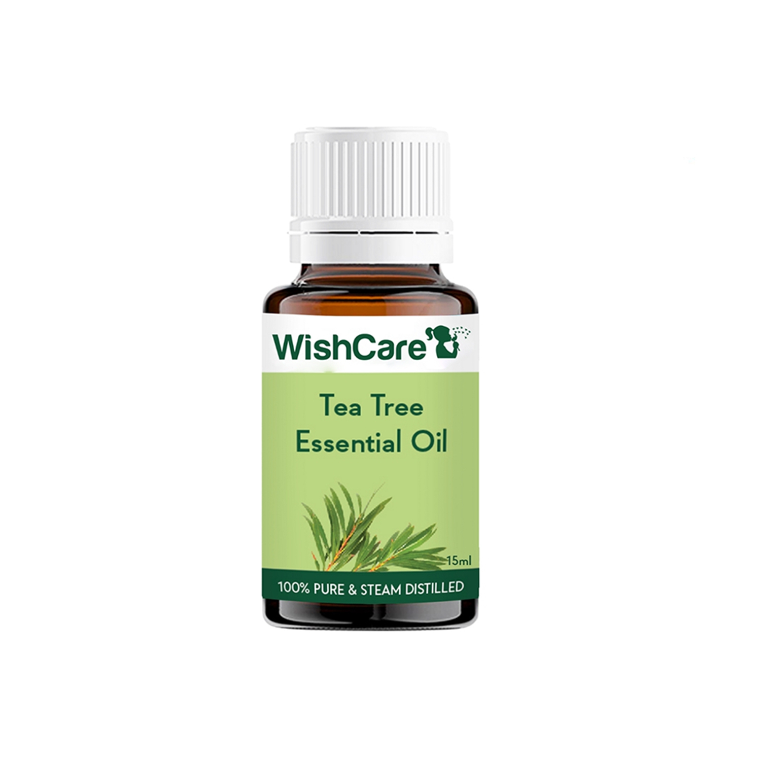 WishCare 100% Pure Tea Tree Essential Oil (15ml)