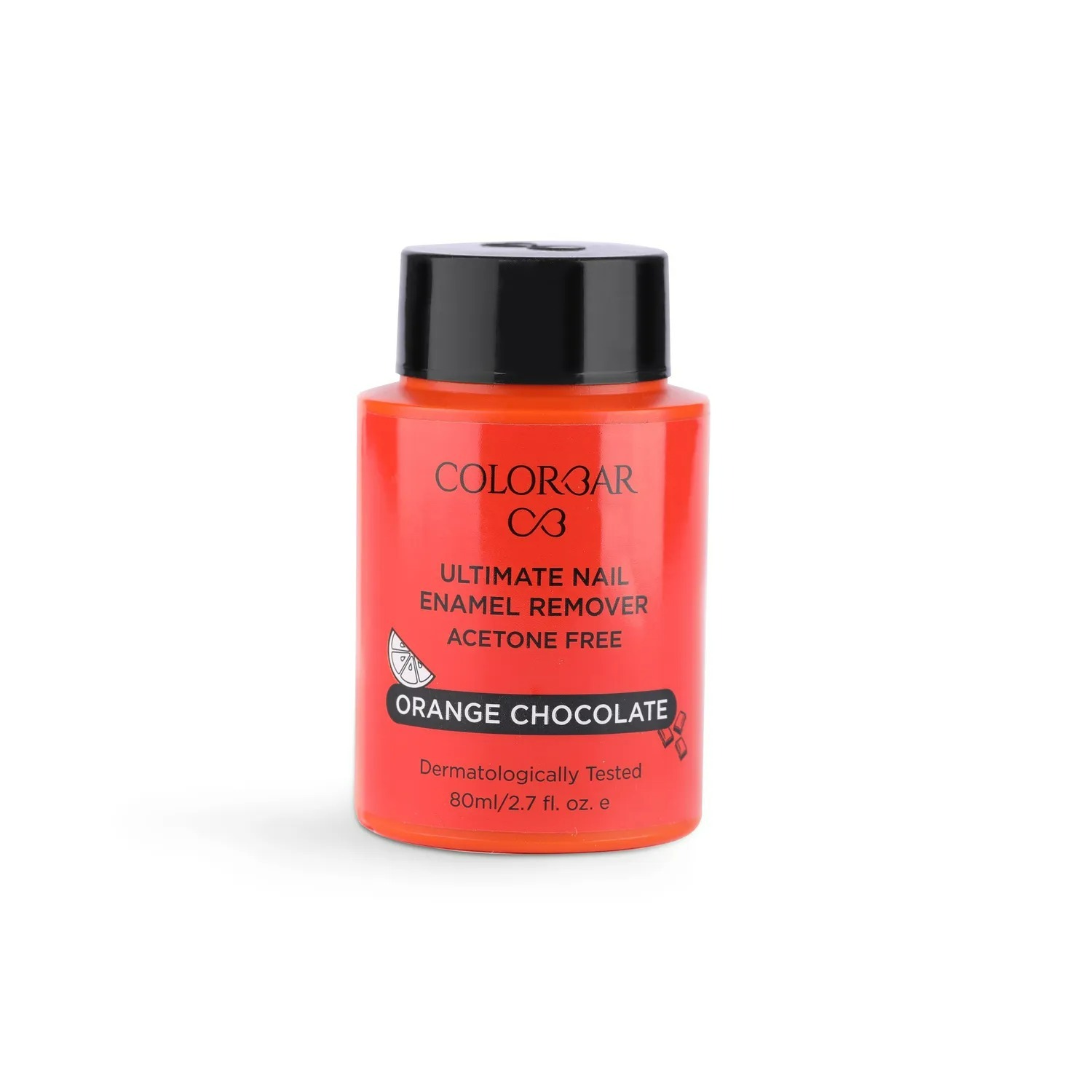 Colorbar Ultimate Nail Enamel Remover - Acetone Free 80Ml Orange Chocolate - 001