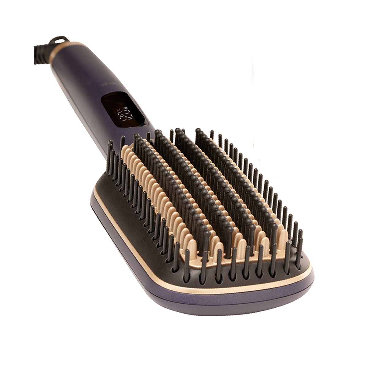 Vega LitStyle L1 Hair Straightener Brush for Women with DuoCare Technology, Ceramic Coated Bristles, Smart Memory Function, Quick Heat-up, (VHSB-06)