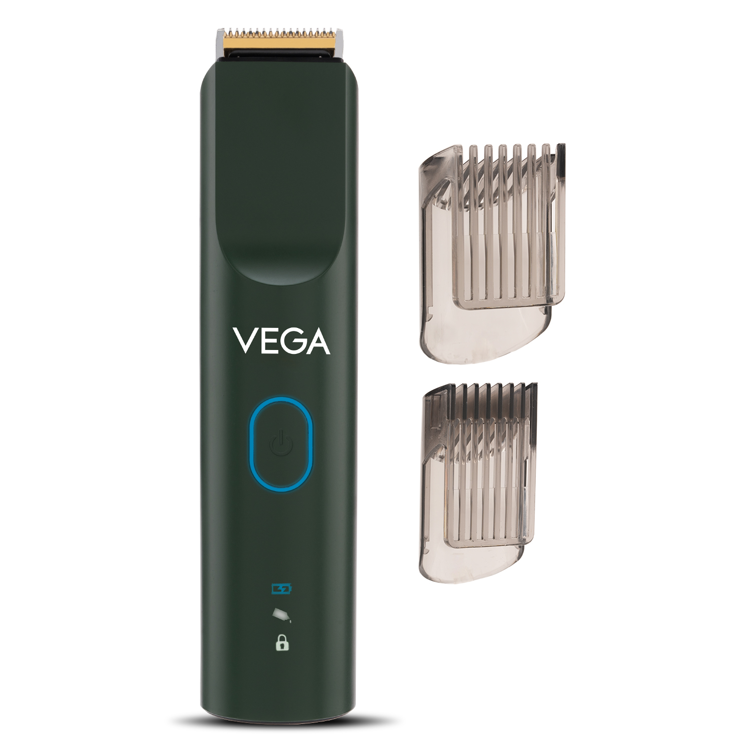 Vega SmartOne S3 Beard Trimmer for Men, 160 mins Runtime, IPX7 Waterproof & 40 Length Settings, Green, (VHTH-36)