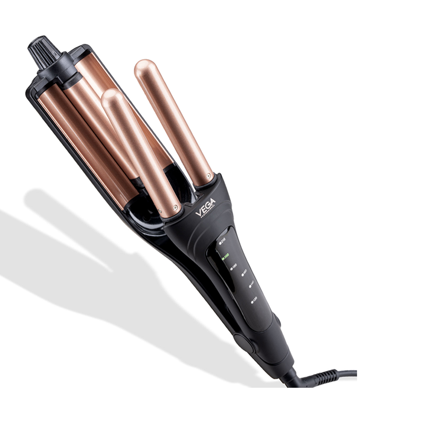 VEGA PROFESSIONAL Pro Wave Master 4 In 1 Deep Hair Waver for Women with Adjustable Temperature Settings, Fast Heatup with Overheating Protection Technology, (VPPMS-04)