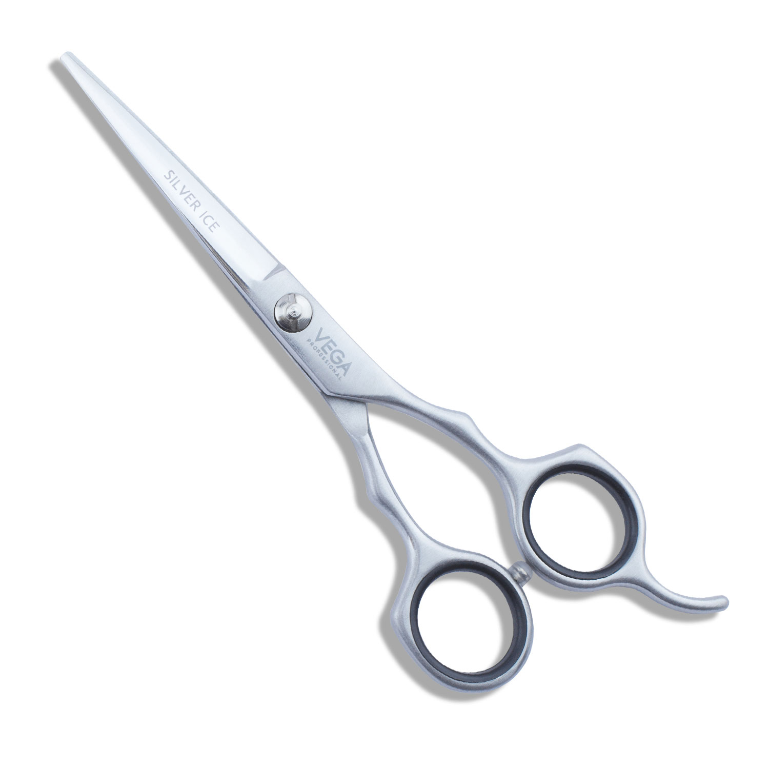 VEGA PROFESSIONAL Silver Ice 6.0" Silver line Hairdressing Scissor, (VPVSC-27)