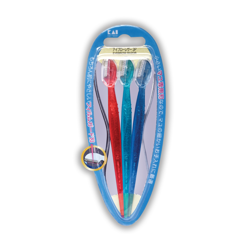Kai Eyebrow Women Razor - Pack Of 3