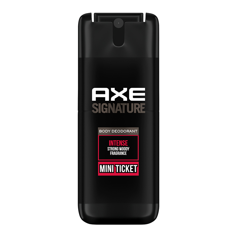 Axe Signature Mini Ticket Intense Long Lasting Pocket Deodorant For Men 10 ml